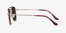 Venture Rose Gold MetalSunglass Frames from EyeBuyDirect, Side View