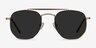 Venture Golden MetalSunglass Frames from EyeBuyDirect, Front View