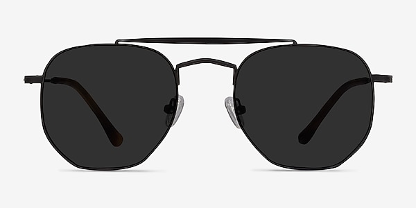 Venture Black Metal Sunglass Frames