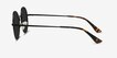 Solbada Black MetalSunglass Frames from EyeBuyDirect, Side View