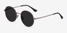 Solbada Pink MetalSunglass Frames from EyeBuyDirect, Angle View
