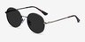 Solbada Bronze MetalSunglass Frames from EyeBuyDirect, Angle View