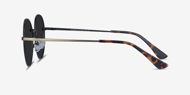 Solbada Bronze MetalSunglass Frames from EyeBuyDirect, Side View