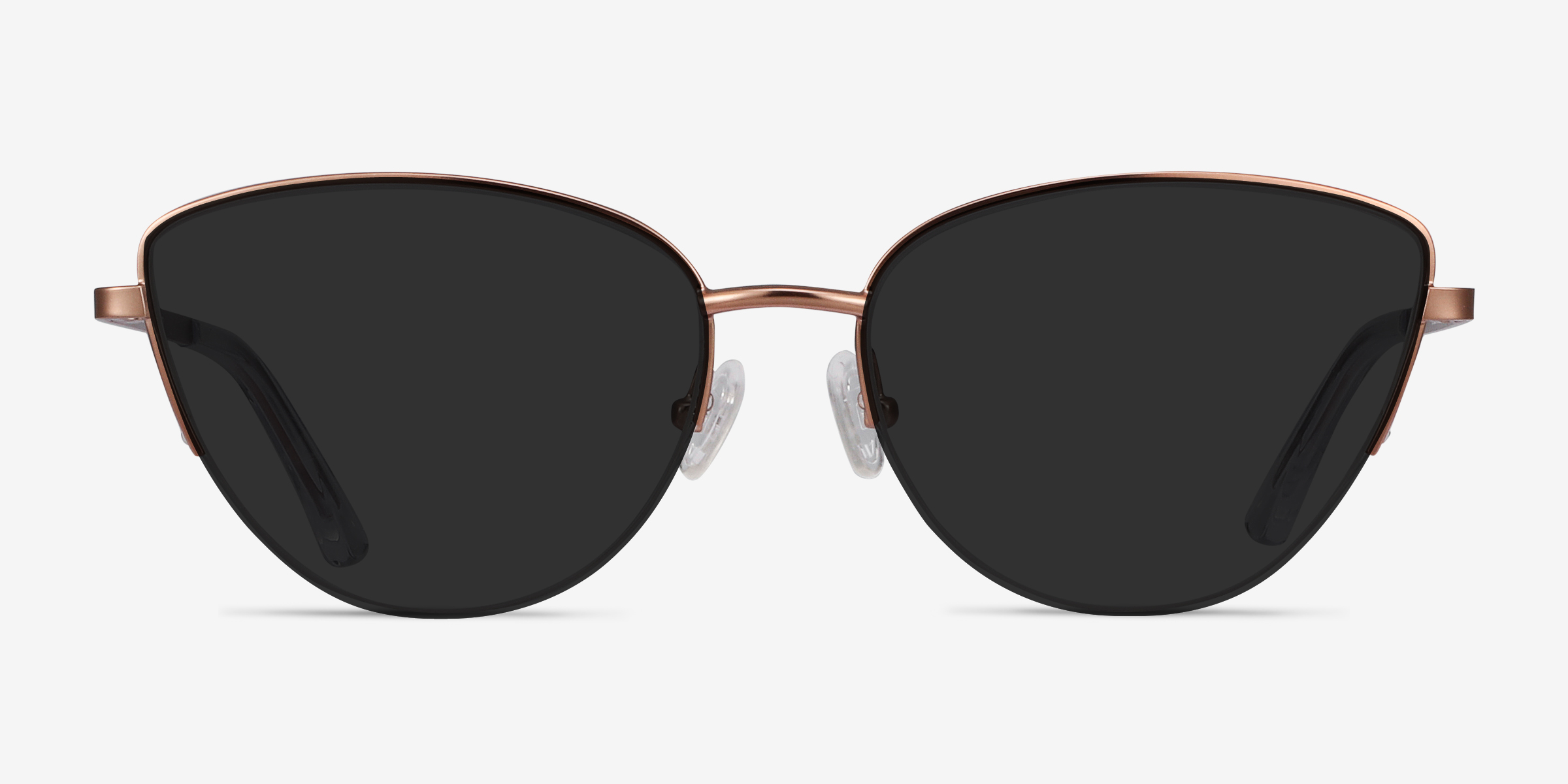 Sun Star Cat Eye Rose Gold Frame Sunglasses For Women Eyebuydirect