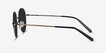 Sun Albee Black Bronze MetalSunglass Frames from EyeBuyDirect, Side View