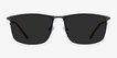 Sun Typha Navy MetalSunglass Frames from EyeBuyDirect, Front View