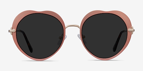 Luv Rose Gold Metal Sunglass Frames