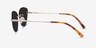 Linger Rose Gold MetalSunglass Frames from EyeBuyDirect, Side View