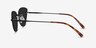 Linger Black MetalSunglass Frames from EyeBuyDirect, Side View