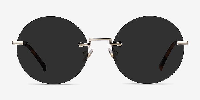 Wise Gold Metal Sunglass Frames from EyeBuyDirect