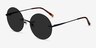 Chorus Black MetalSunglass Frames from EyeBuyDirect, Angle View