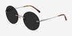 Chorus Silver MetalSunglass Frames from EyeBuyDirect, Angle View