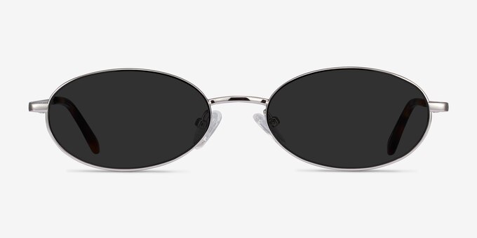 Graham Silver Metal Sunglass Frames