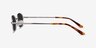 Graham Silver MetalSunglass Frames from EyeBuyDirect, Side View