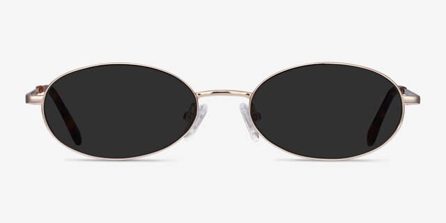 Graham Gold MetalSunglass Frames from EyeBuyDirect, Front View