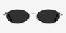 Graham Gold MetalSunglass Frames from EyeBuyDirect, Front View