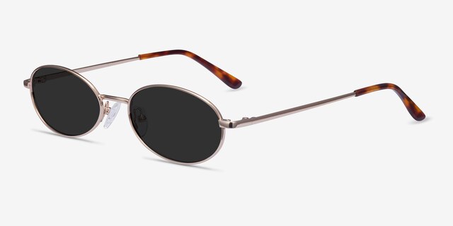 Graham Gold MetalSunglass Frames from EyeBuyDirect, Angle View