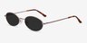 Graham Gold MetalSunglass Frames from EyeBuyDirect, Angle View
