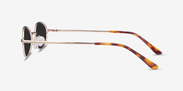 Graham Gold MetalSunglass Frames from EyeBuyDirect, Side View