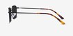 Edge Black MetalSunglass Frames from EyeBuyDirect, Side View