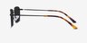 Edge Black MetalSunglass Frames from EyeBuyDirect, Side View