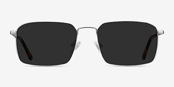 Edge Silver Metal Sunglass Frames