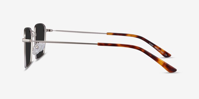 Edge Silver MetalSunglass Frames from EyeBuyDirect, Side View
