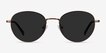 Span Bronze Acetate, MetalSunglass Frames from EyeBuyDirect, Front View