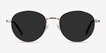 Span Gold Acetate, MetalSunglass Frames from EyeBuyDirect, Front View