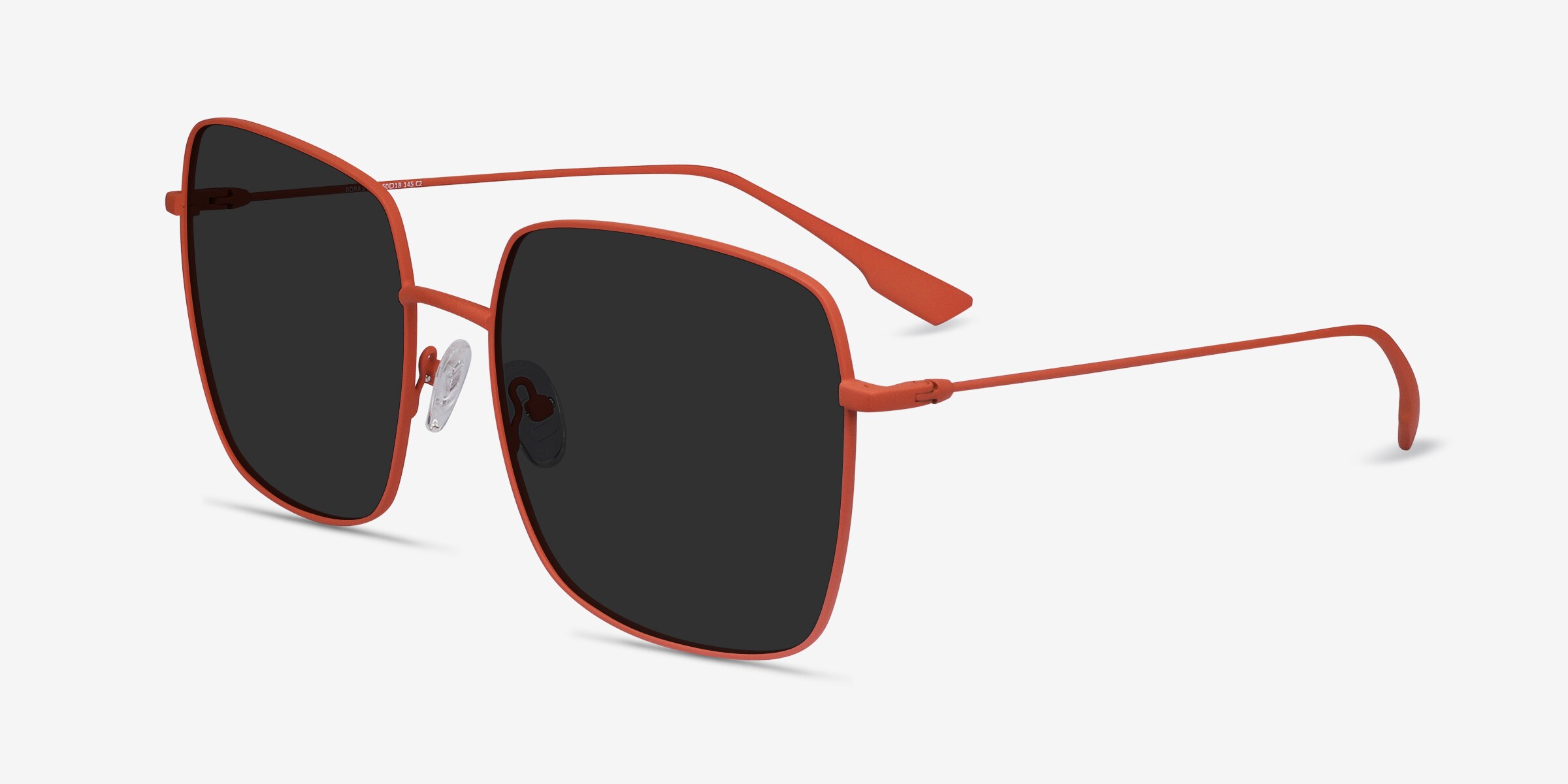 Bora Bora - Square Golden Frame Prescription Sunglasses 