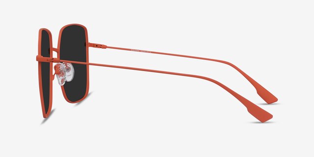 Bora Bora Melon MétalSoleil de Lunette de vue d'EyeBuyDirect, Vue de Côté