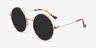 Teavee Gold MetalSunglass Frames from EyeBuyDirect, Angle View