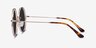 Teavee Gold MetalSunglass Frames from EyeBuyDirect, Side View
