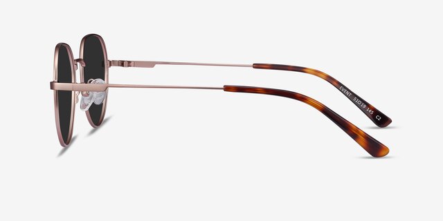 Event Rose Gold MetalSunglass Frames from EyeBuyDirect, Side View