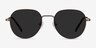 Event Bronze MetalSunglass Frames from EyeBuyDirect, Front View
