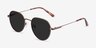 Event Bronze MetalSunglass Frames from EyeBuyDirect, Angle View