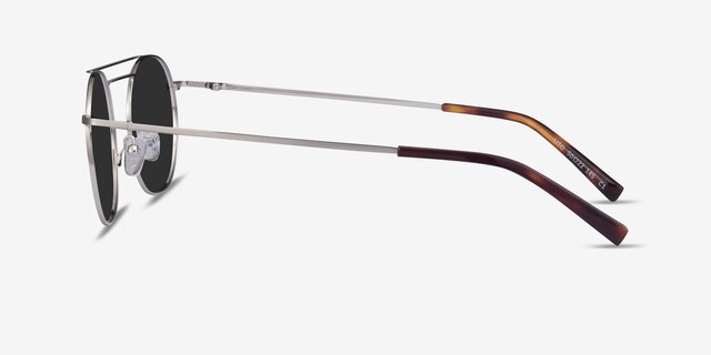 Lito Silver MetalSunglass Frames from EyeBuyDirect, Side View