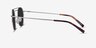 Lito Silver MetalSunglass Frames from EyeBuyDirect, Side View