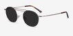 Lito Gold MetalSunglass Frames from EyeBuyDirect, Angle View