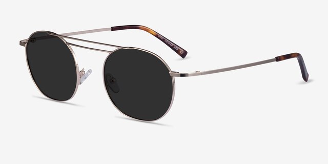 Lito Gold MetalSunglass Frames from EyeBuyDirect, Angle View
