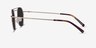 Lito Gold MetalSunglass Frames from EyeBuyDirect, Side View