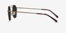 Lito Bronze MetalSunglass Frames from EyeBuyDirect, Side View