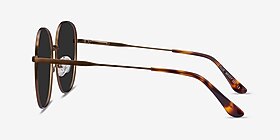 Ellis Bronze Métal Soleil de Lunette de vue d'EyeBuyDirect, Vue de Côté