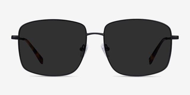 Ryker Black MetalSunglass Frames from EyeBuyDirect, Front View