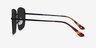 Ryker Black MetalSunglass Frames from EyeBuyDirect, Side View
