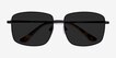 Ryker Black MetalSunglass Frames from EyeBuyDirect, Closed View