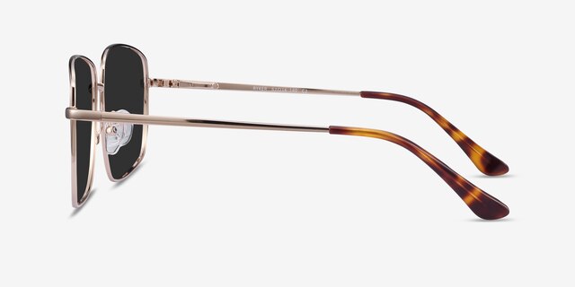 Ryker Gold MetalSunglass Frames from EyeBuyDirect, Side View