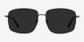 Ryker Coffee MetalSunglass Frames from EyeBuyDirect, Front View