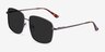 Ryker Coffee MetalSunglass Frames from EyeBuyDirect, Angle View
