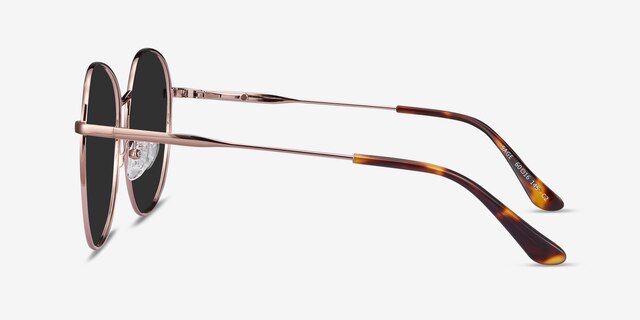 Sage Or rose MétalSoleil de Lunette de vue d'EyeBuyDirect, Vue de Côté